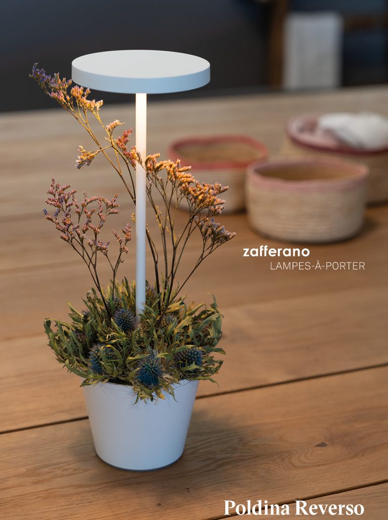 POLDINA LED aluminium bollard light By Zafferano Lampes à porter